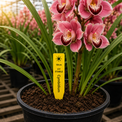 Flat Plant Labels  — 10cm