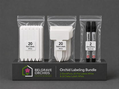 Orchid Labelling Bundle — Markers, Flat Labels & Stake Labels