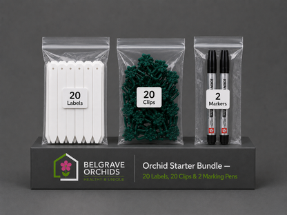 Orchid Starter Bundle — Labels, Clips & Marking Pen