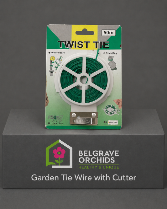 Garden Tie Wire with Cutter 50m showing reel and integrated cutter