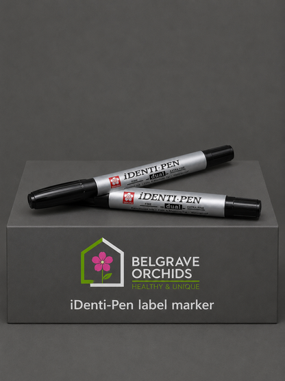 iDenti-Pen Permanent Marking Pen pack shot showing two pens