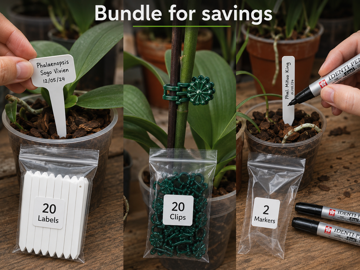 Orchid Starter Kit showing bundle savings